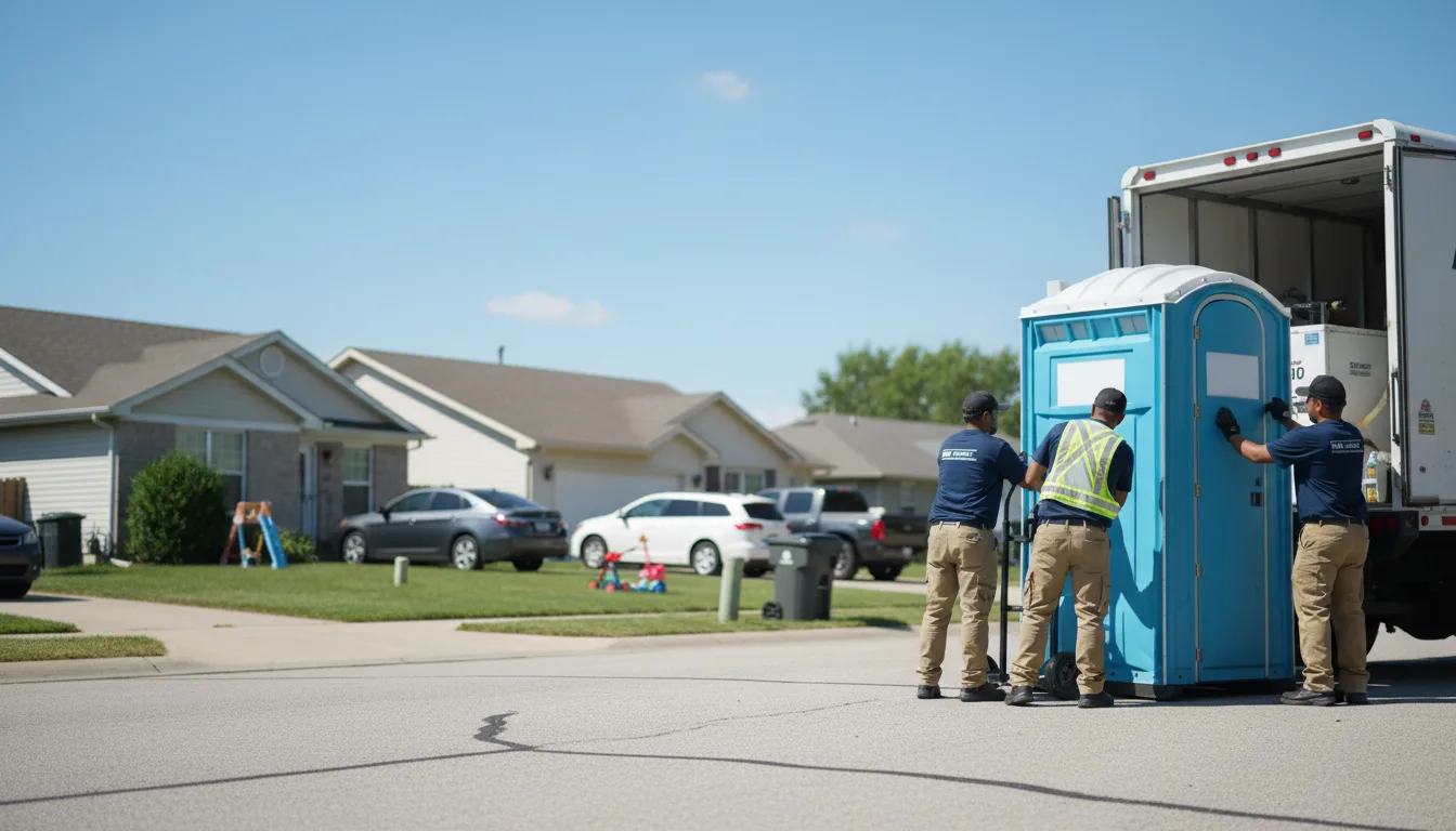 Standard Porta Potty Rentals in Rivervale, AR near me